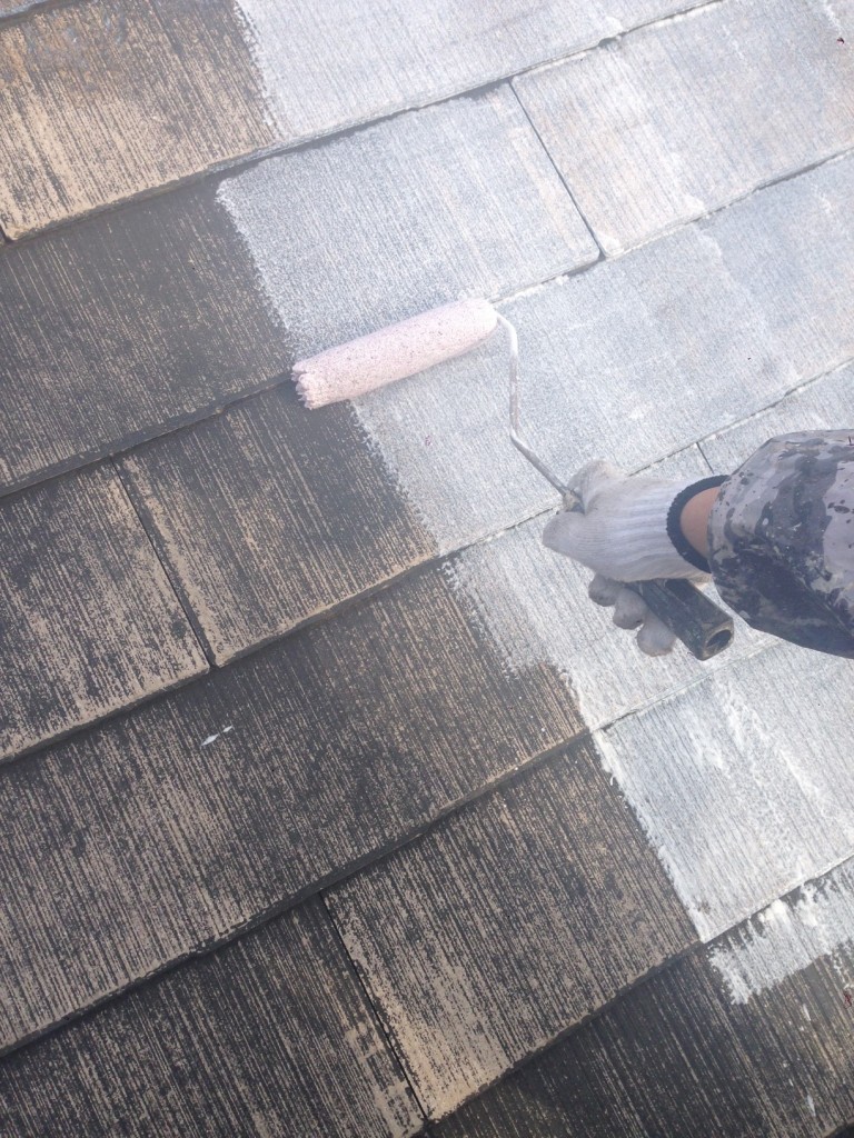 松山市S様邸　屋根塗装工事